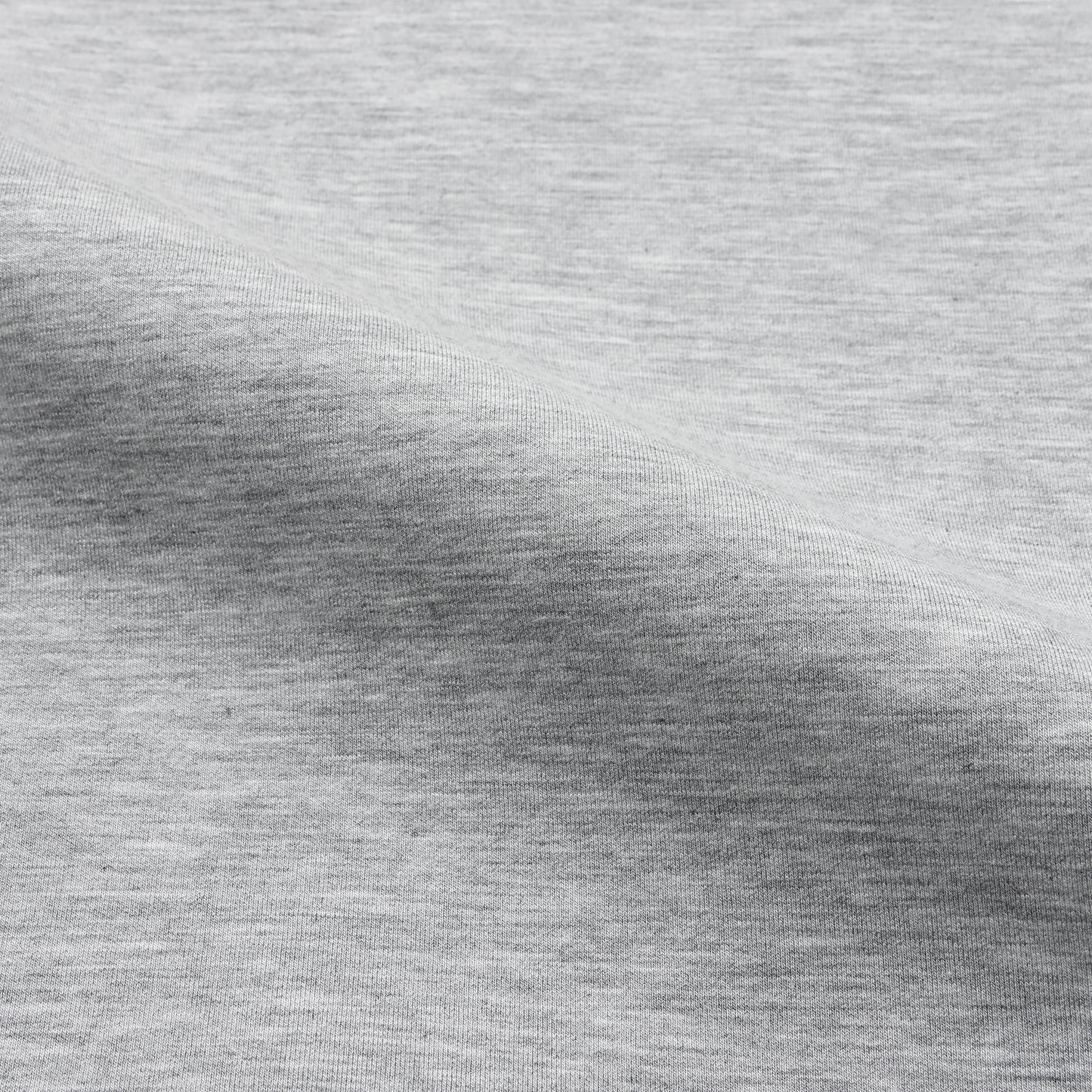 Spatty cot. Marshmallow Half zip Sweat (グレー)