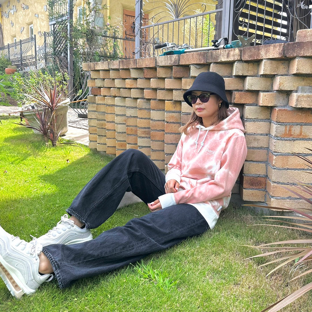 Spatty cot. Tie dye hoodie