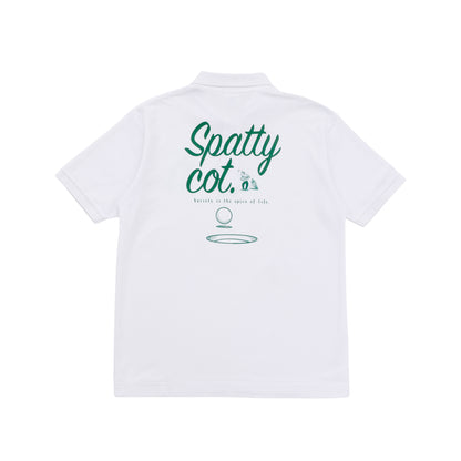 Spatty cot. Unisex Golf Polo