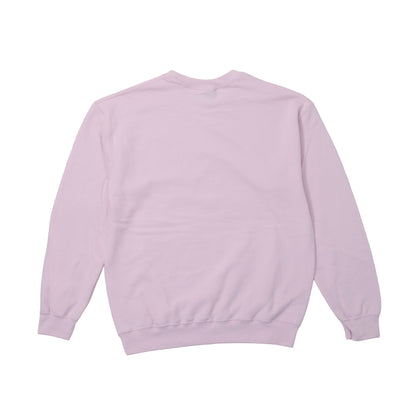 Spatty cot. Unisex Vintage Crew（ピンク）