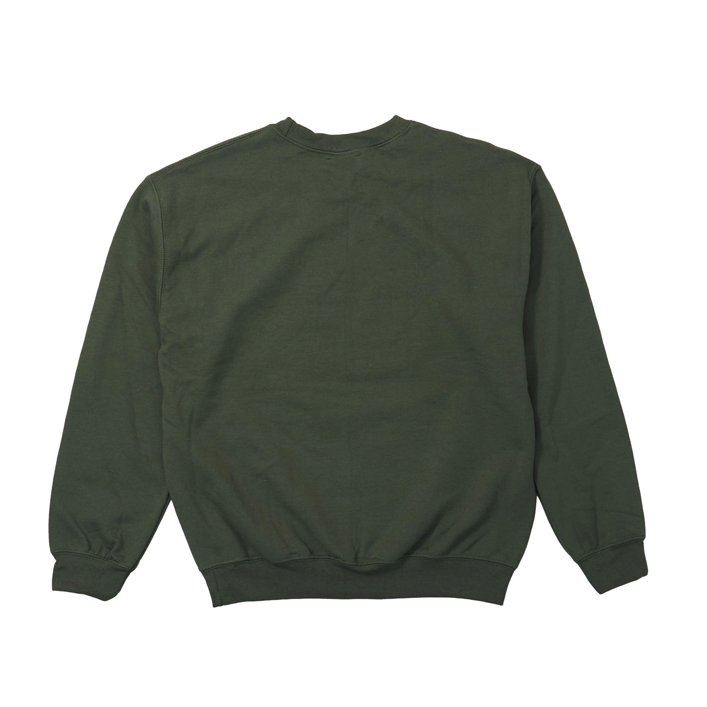 Spatty cot. Unisex Vintage Crew（カーキ）