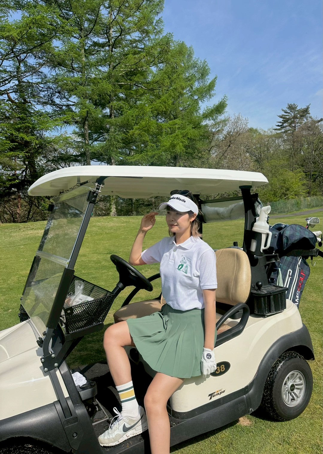 Spatty cot. Unisex Golf Polo